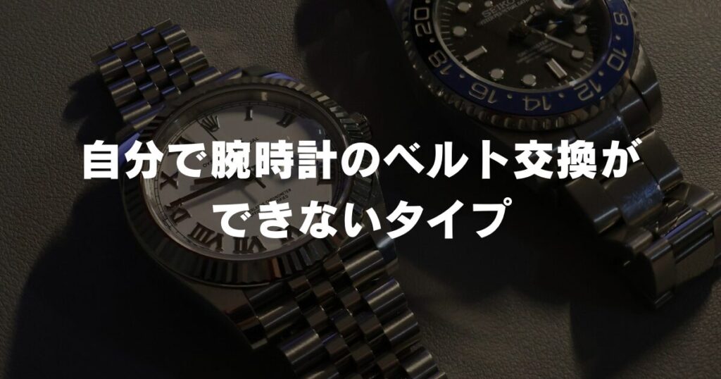 watch-belt-nonreplaceable-type
